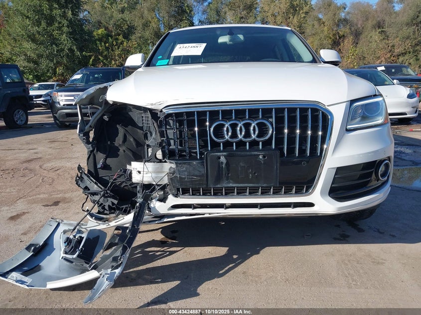 2016 Audi Q5 VIN WA1L2AFP6GA017515 IAAI salvage auction — FRONT END, Salvage Title, sold $1,650 on 2026-07-29 (photo 6)