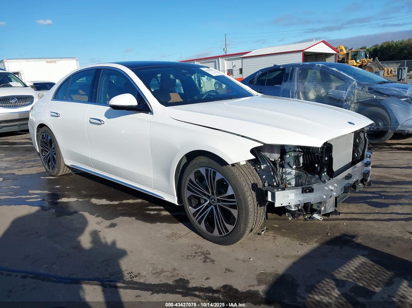 2025 Mercedes-benz E-klasse VIN W1KLF4GB4SA146477 IAAI salvage auction — Front End, Salvage (North Carolina), sold $38,550 on 2026-01-14 (photo 1)