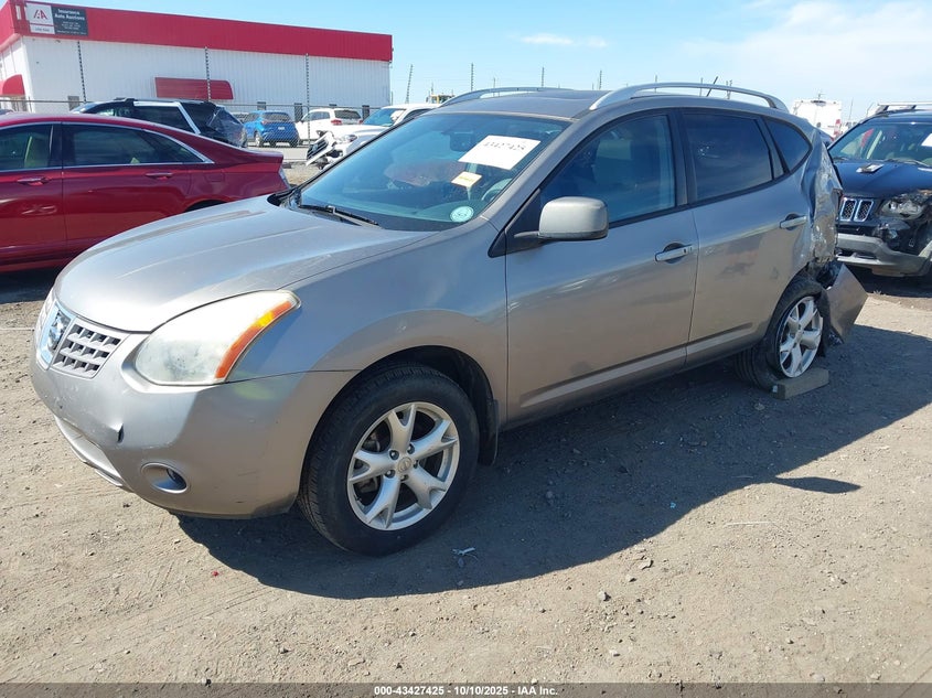 2009 Nissan Rogue VIN JN8AS58V79W433602 IAAI salvage auction — REAR END, Salvage (Mississippi), sold $100 on 2026-07-22 (photo 2)