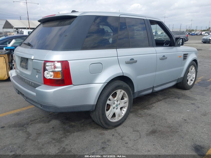 2006 Land rover Range rover sport VIN SALSF25446A960593 IAAI salvage auction — RIGHT FRONT, Salvage (California), sold $375 on 2026-07-28 (photo 4)
