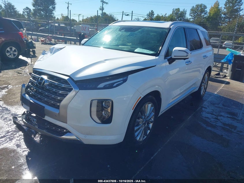 2020 Hyundai Palisade VIN KM8R5DHE6LU096192 IAAI salvage auction — RIGHT FRONT, Salvage (North Carolina), sold $7,250 on 2026-07-13 (photo 2)