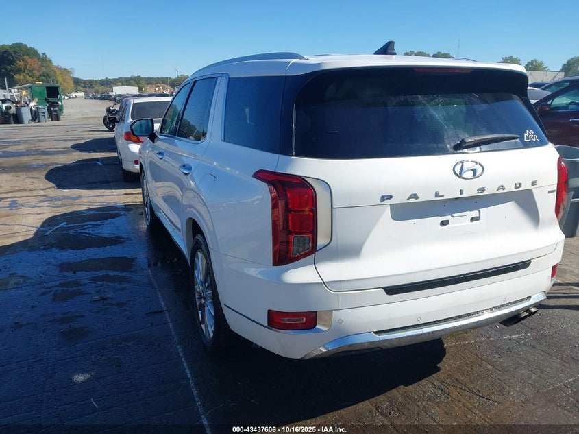 2020 Hyundai Palisade VIN KM8R5DHE6LU096192 IAAI salvage auction — RIGHT FRONT, Salvage (North Carolina), sold $7,250 on 2026-07-13 (photo 3)