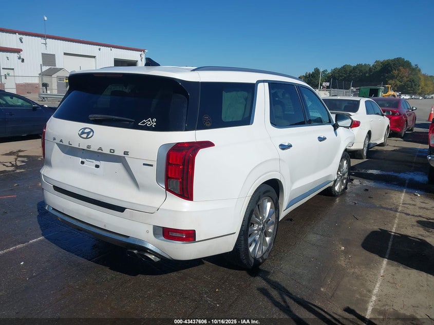 2020 Hyundai Palisade VIN KM8R5DHE6LU096192 IAAI salvage auction — RIGHT FRONT, Salvage (North Carolina), sold $7,250 on 2026-07-13 (photo 4)
