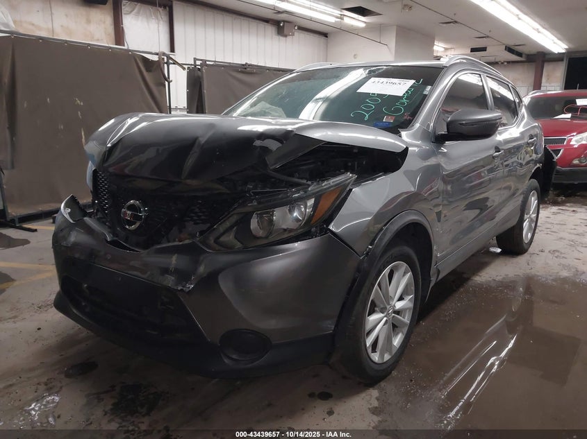 2017 Nissan Rogue sport VIN JN1BJ1CP9HW010218 IAAI salvage auction — FRONT & REAR, Salvage (Arizona), sold $25 on 2026-07-28 (photo 2)