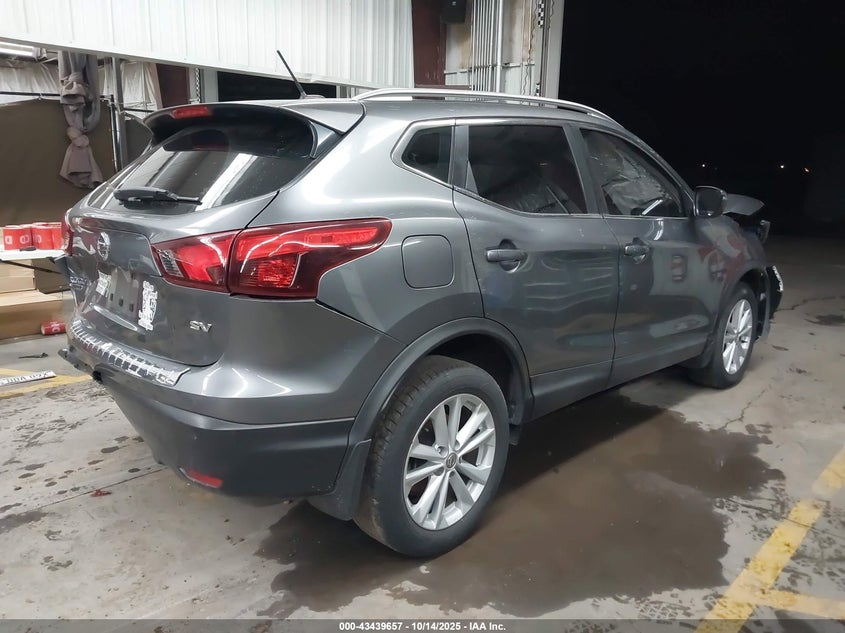 2017 Nissan Rogue sport VIN JN1BJ1CP9HW010218 IAAI salvage auction — FRONT & REAR, Salvage (Arizona), sold $25 on 2026-07-28 (photo 4)