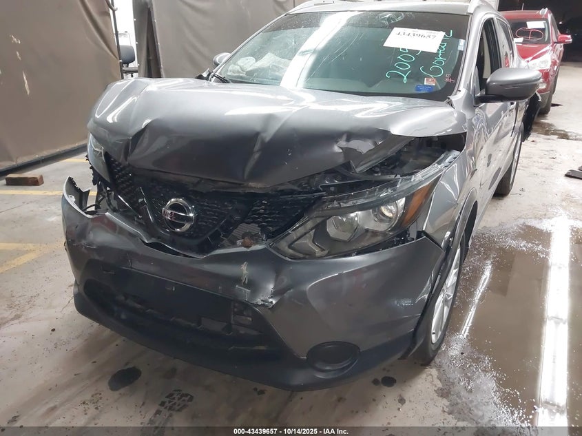 2017 Nissan Rogue sport VIN JN1BJ1CP9HW010218 IAAI salvage auction — FRONT & REAR, Salvage (Arizona), sold $25 on 2026-07-28 (photo 6)