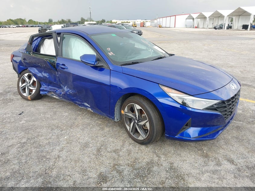 2023 Hyundai Elantra VIN KMHLS4AG3PU461105 IAAI salvage auction — ALL OVER, Certificate Of Destruction (Florida), sold $1,725 on 2026-07-09 (photo 1)