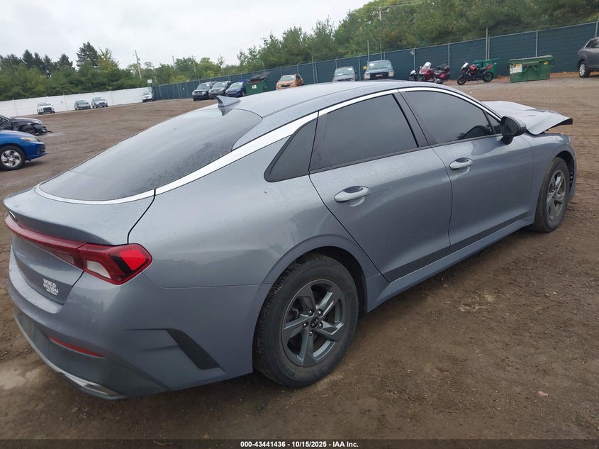 2021 Kia K5 VIN 5XXG24J2XMG009437 IAAI salvage auction — FRONT END, Salvage (Indiana), sold $2,000 on 2026-07-21 (photo 4)