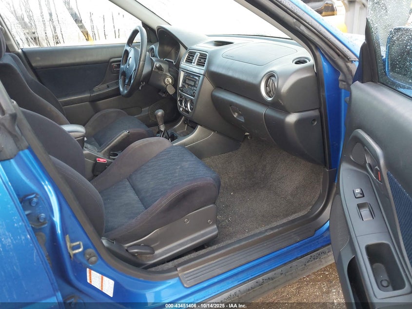 2002 Subaru Impreza VIN JF1GG29662G808141 IAAI salvage auction — LEFT FRONT, Salvage (California), sold $2,050 on 2026-09-06 (photo 5)