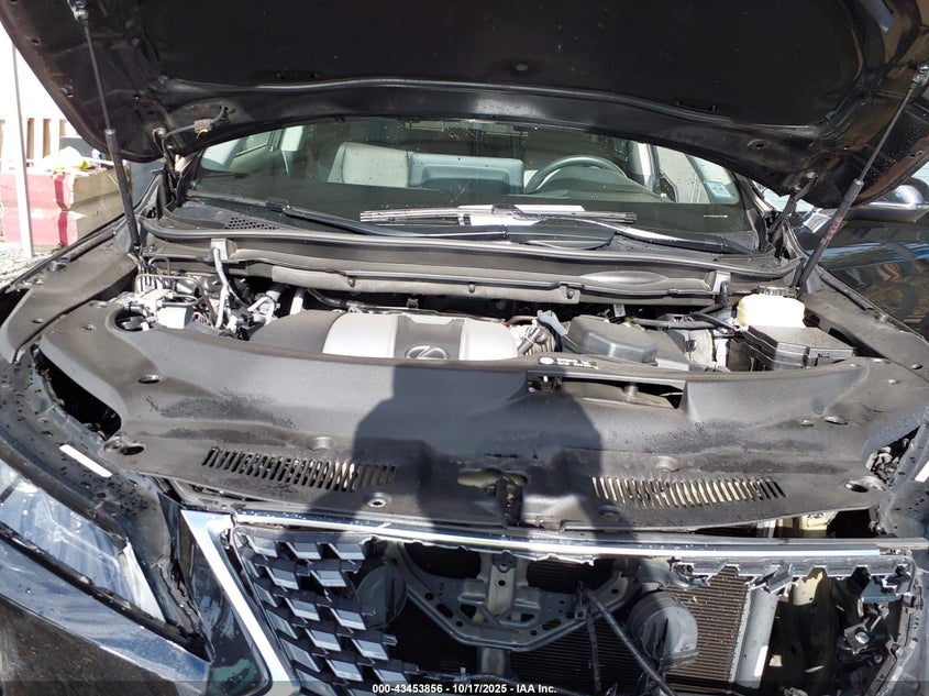 2022 Lexus Rx 350 VIN 2T2HZMDA8NC353629 IAAI salvage auction — FRONT END, Other, sold $17,250 on 2026-07-27 (photo 9)