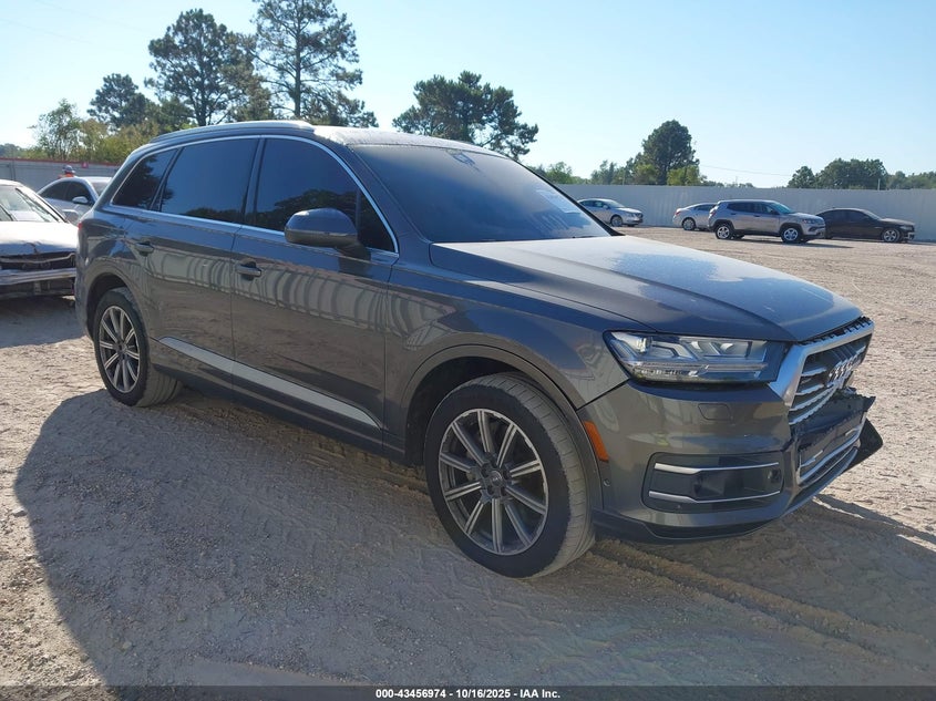 2019 Audi Q7 VIN WA1LAAF74KD011383 IAAI salvage auction — FRONT END, Other, sold $8,550 on 2026-08-19 (photo 1)