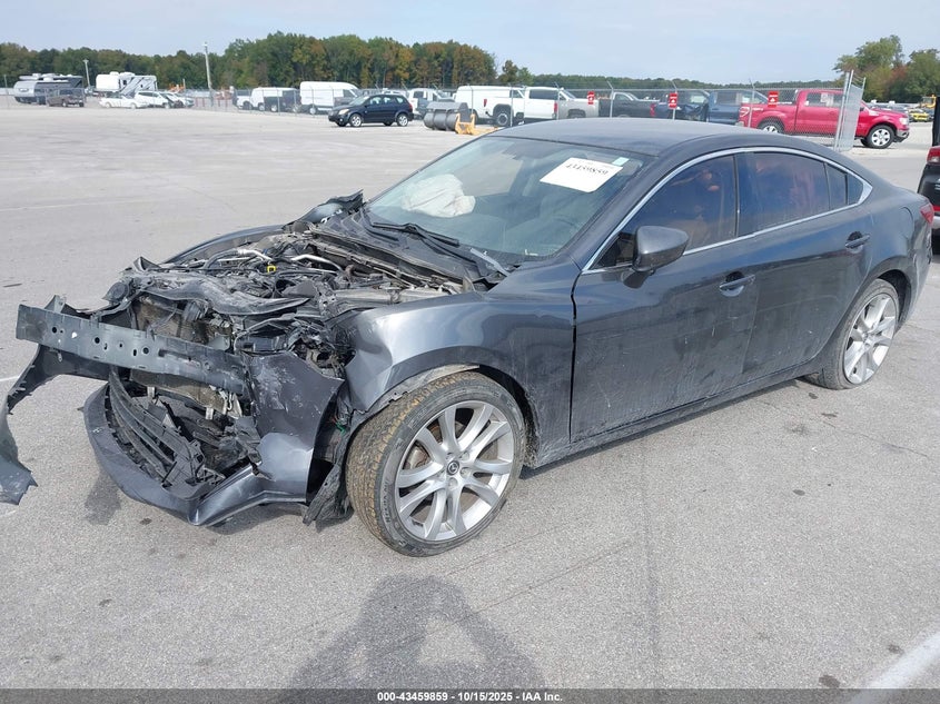 2015 Mazda 6 VIN JM1GJ1V56F1201426 IAAI salvage auction — FRONT END, Salvage (Indiana), sold $450 on 2026-09-02 (photo 2)