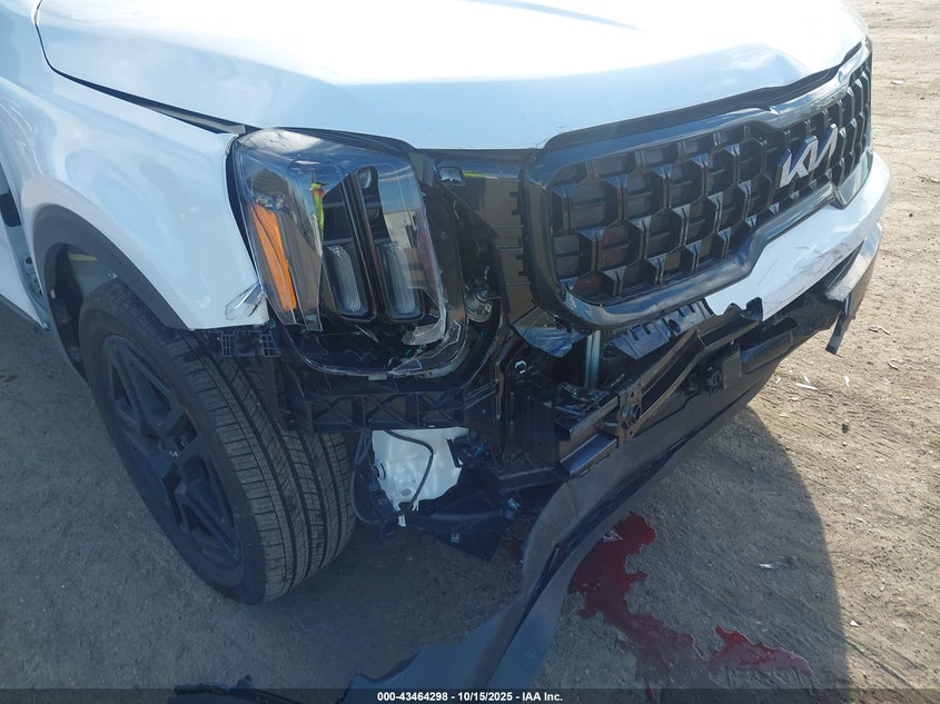 2024 Kia Telluride VIN 5XYP3DGC0RG560332 IAAI salvage auction — FRONT END, Other, sold $9,900 on 2026-07-29 (photo 6)