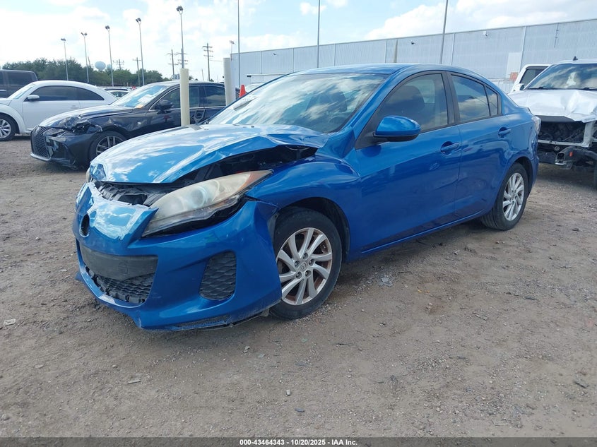 2012 Mazda 3 VIN JM1BL1V77C1601609 IAAI salvage auction — FRONT END, Salvage (Texas), sold $650 on 2026-07-09 (photo 2)