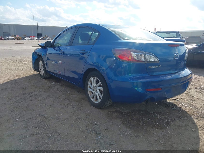 2012 Mazda 3 VIN JM1BL1V77C1601609 IAAI salvage auction — FRONT END, Salvage (Texas), sold $650 on 2026-07-09 (photo 3)