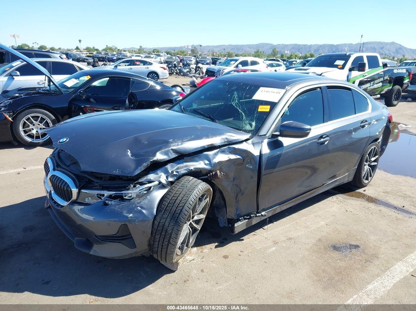 2020 BMW 3 series VIN WBA5R1C00LFH45538 IAAI salvage auction — LEFT FRONT, Salvage (Arizona), sold $3,800 on 2026-08-20 (photo 6)