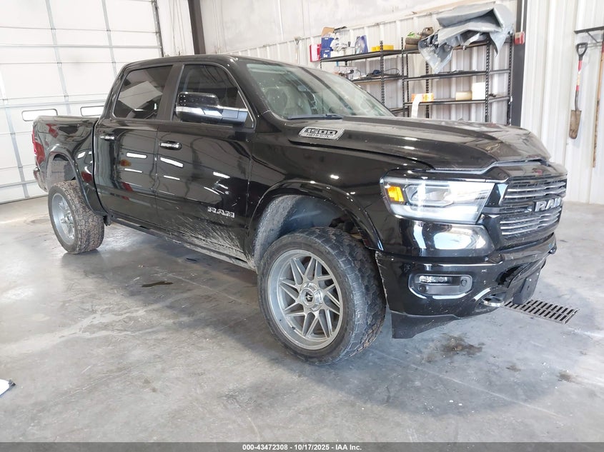 2022 Ram 1500 VIN 1C6SRFJT6NN400558 IAAI salvage auction — FRONT END, Wait Title, sold $10,400 on 2026-08-03 (photo 1)