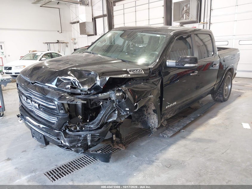 2022 Ram 1500 VIN 1C6SRFJT6NN400558 IAAI salvage auction — FRONT END, Wait Title, sold $10,400 on 2026-08-03 (photo 2)