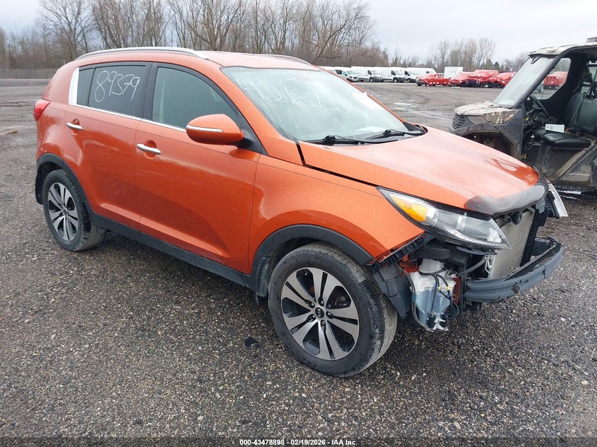 2011 Kia Sportage VIN KNDPC3A28B7136409 IAAI salvage auction — FRONT END, Bill Of Sale (Michigan), sold $1,475 on 2026-07-14 (photo 1)