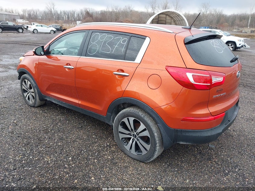 2011 Kia Sportage VIN KNDPC3A28B7136409 IAAI salvage auction — FRONT END, Bill Of Sale (Michigan), sold $1,475 on 2026-07-14 (photo 3)