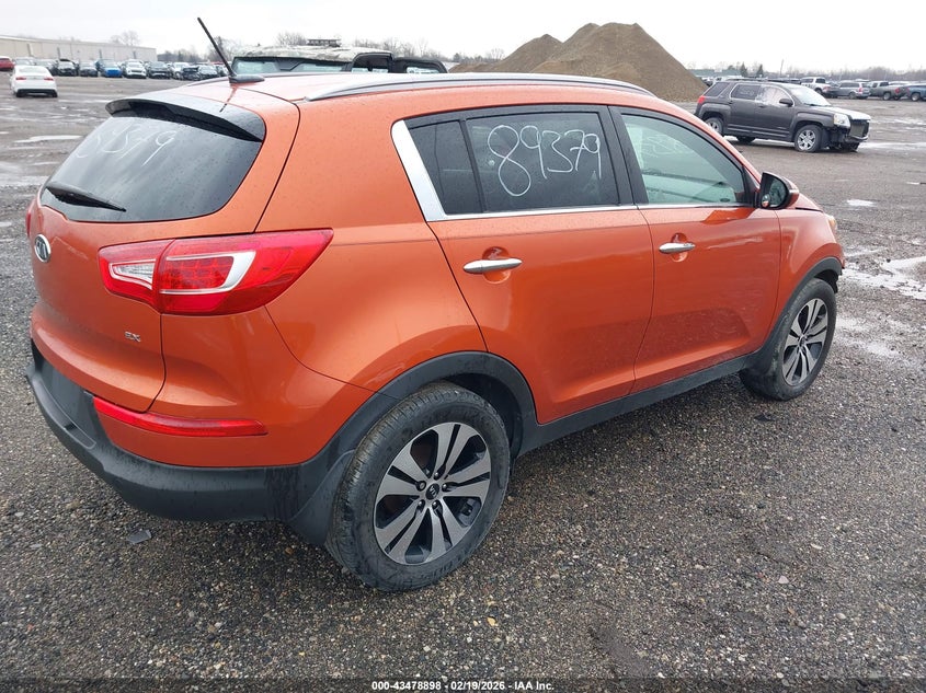 2011 Kia Sportage VIN KNDPC3A28B7136409 IAAI salvage auction — FRONT END, Bill Of Sale (Michigan), sold $1,475 on 2026-07-14 (photo 4)