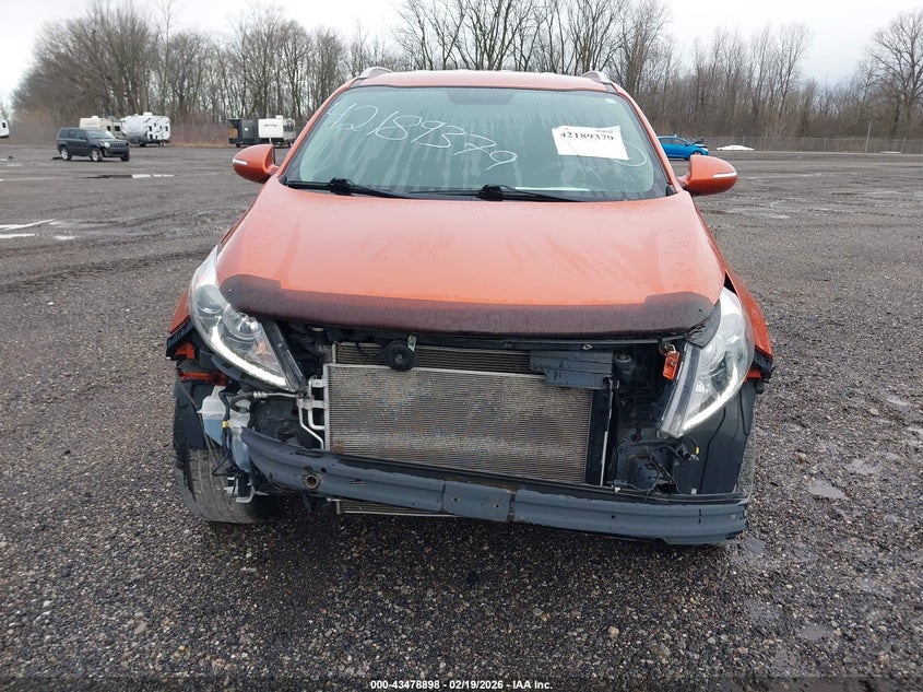 2011 Kia Sportage VIN KNDPC3A28B7136409 IAAI salvage auction — FRONT END, Bill Of Sale (Michigan), sold $1,475 on 2026-07-14 (photo 6)