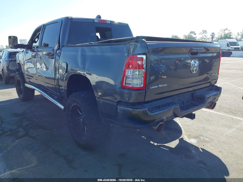 2019 Ram 1500 VIN 1C6SRFFT9KN577030 IAAI salvage auction — FRONT END, Salvage (California), sold $3,600 on 2026-07-09 (photo 3)