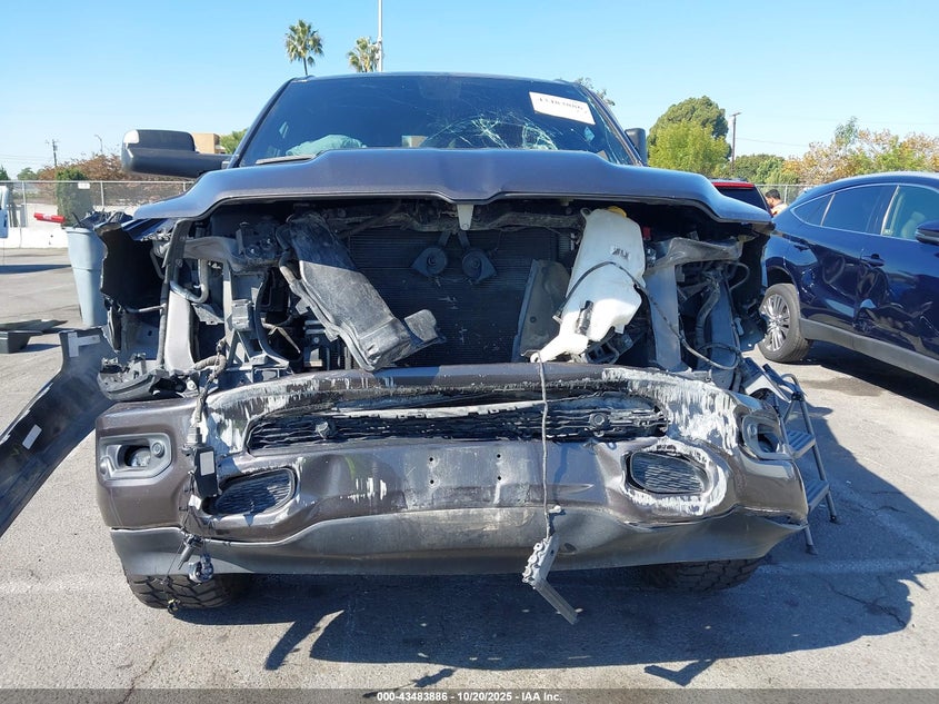 2019 Ram 1500 VIN 1C6SRFFT9KN577030 IAAI salvage auction — FRONT END, Salvage (California), sold $3,600 on 2026-07-09 (photo 6)