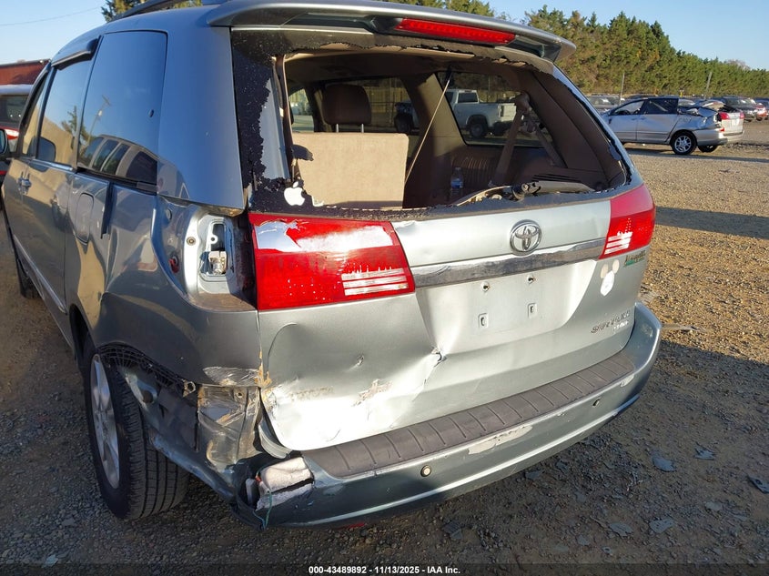 2004 Toyota Sienna VIN 5TDZA22C74S182046 IAAI salvage auction — REAR END, Salvage (Idaho), sold $875 on 2026-07-11 (photo 6)