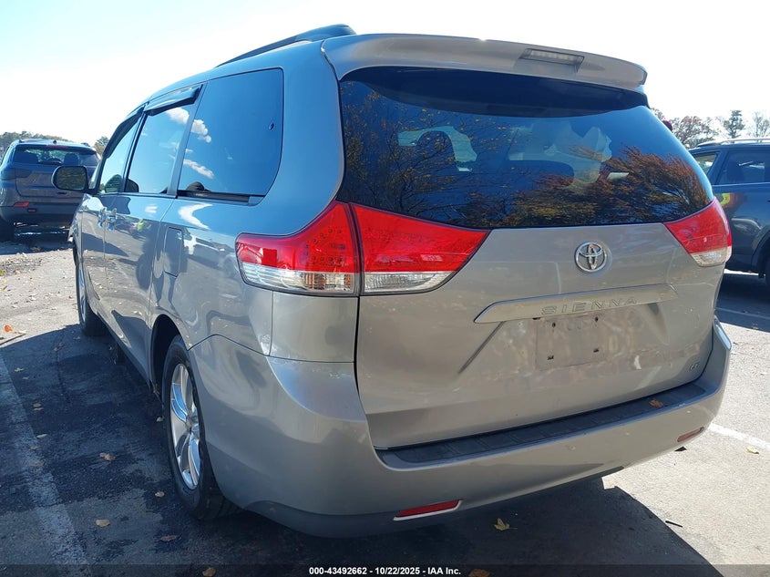 2012 Toyota Sienna VIN 5TDKK3DC8CS252105 IAAI salvage auction — FRONT END, Other, sold $1,475 on 2026-07-20 (photo 3)