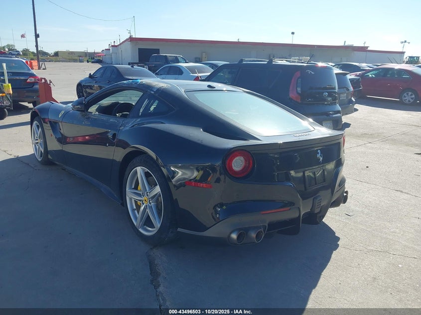 2017 Ferrari F12 Berlinetta VIN ZFF74UFA8H0220199 IAAI salvage auction — Front End, Original (Texas), sold $44,500 on 2025-11-17 (photo 3)