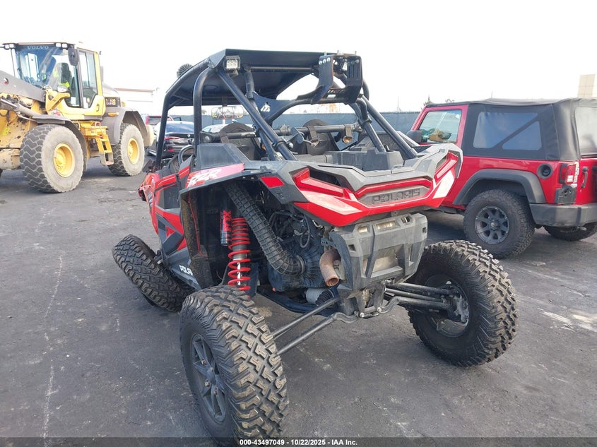 2019 Polaris Rzr VIN 3NSVEL92XKF580177 IAAI salvage auction — LEFT FRONT, Salvage (California), sold $8,100 on 2026-07-07 (photo 3)