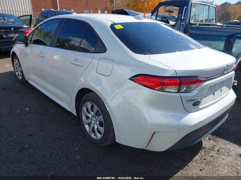 2024 Toyota Corolla VIN 5YFB4MDE0RP130549 IAAI salvage auction — SIDE, Salvage (Massachusetts), sold $4,600 on 2026-07-21 (photo 3)
