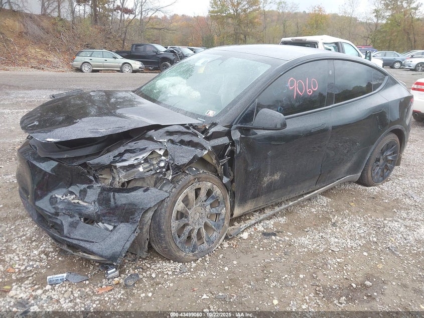 2023 Tesla Model y VIN 7SAYGDEE7PA168854 IAAI salvage auction — FRONT END, Other, sold $5,700 on 2026-08-22 (photo 2)