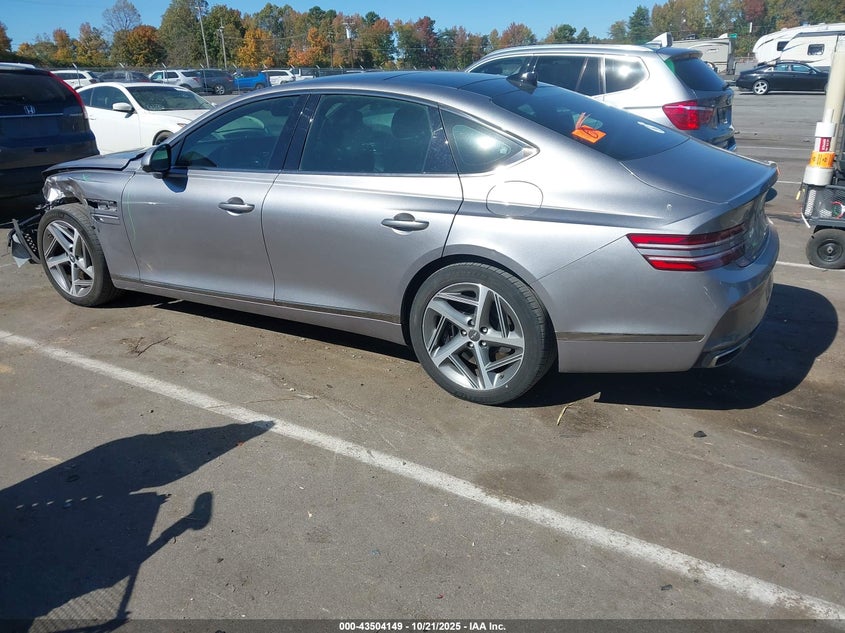 2023 Genesis G80 VIN KMTGA4SCXPU156304 IAAI salvage auction — LEFT FRONT, Other, sold $11,750 on 2026-07-09 (photo 3)