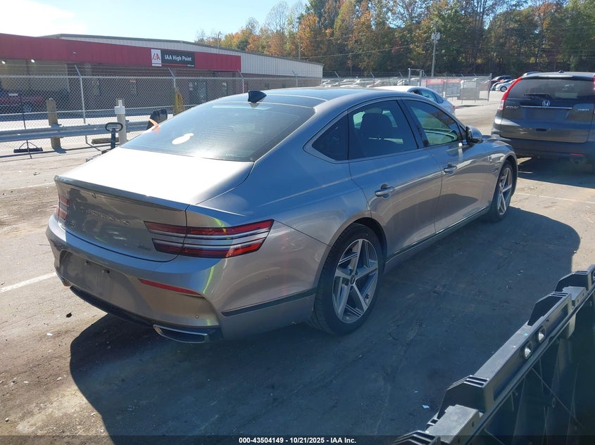 2023 Genesis G80 VIN KMTGA4SCXPU156304 IAAI salvage auction — LEFT FRONT, Other, sold $11,750 on 2026-07-09 (photo 4)