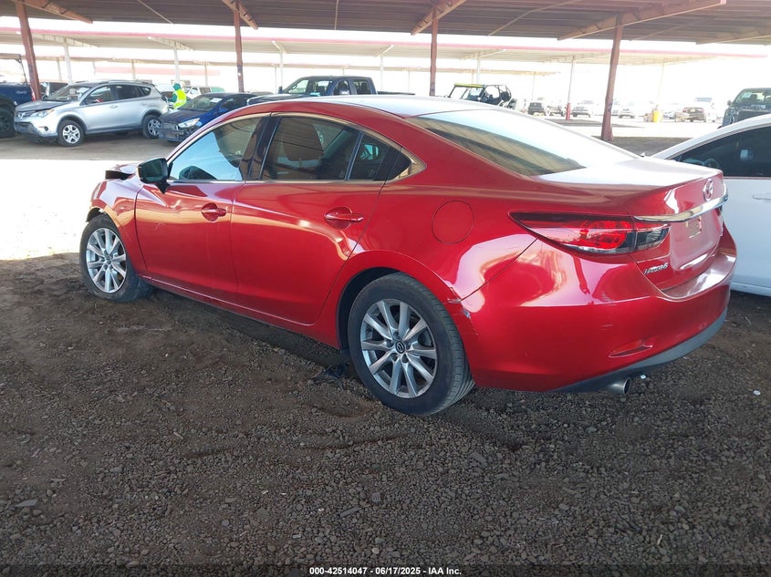 2017 Mazda 6 VIN JM1GL1U51H1153090 IAAI salvage auction — FRONT END, Salvage (Arizona), sold $1,900 on 2026-07-07 (photo 3)