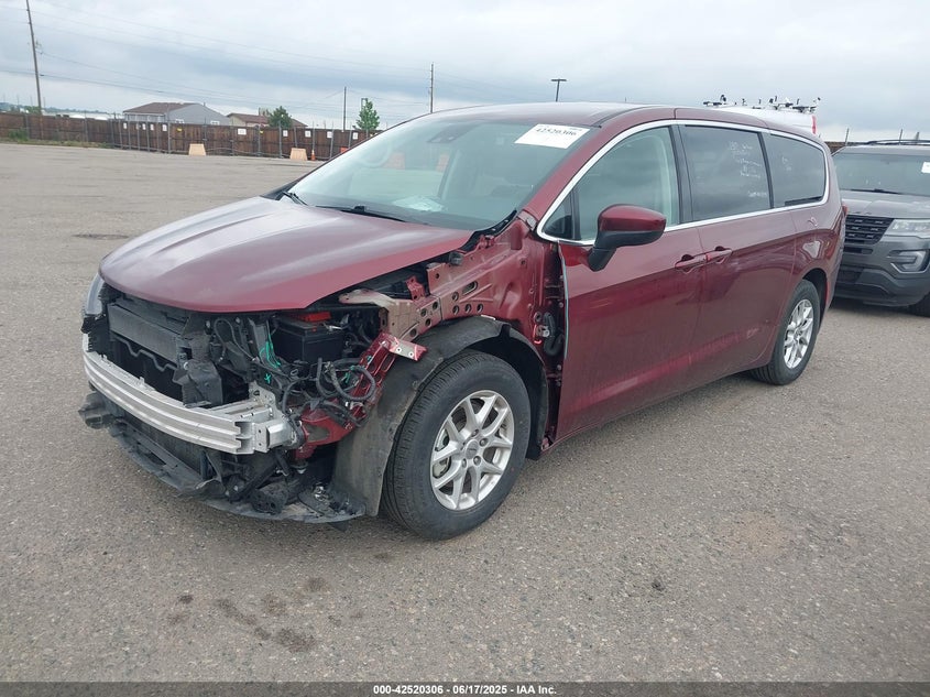 2023 Chrysler Voyager VIN 2C4RC1CG3PR535076 IAAI salvage auction — FRONT END, Enterprise Vehicles Clear Only (Florida), sold $12,225 on 2026-08-04 (photo 2)