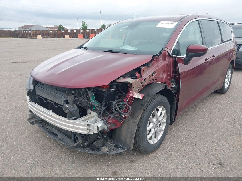 2023 Chrysler Voyager VIN 2C4RC1CG3PR535076 IAAI salvage auction — FRONT END, Enterprise Vehicles Clear Only (Florida), sold $12,225 on 2026-08-04 (photo 6)