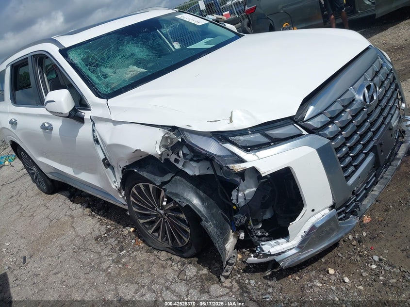 2024 Hyundai Palisade VIN KM8R74GE3RU719577 — IAAI salvage auction photo