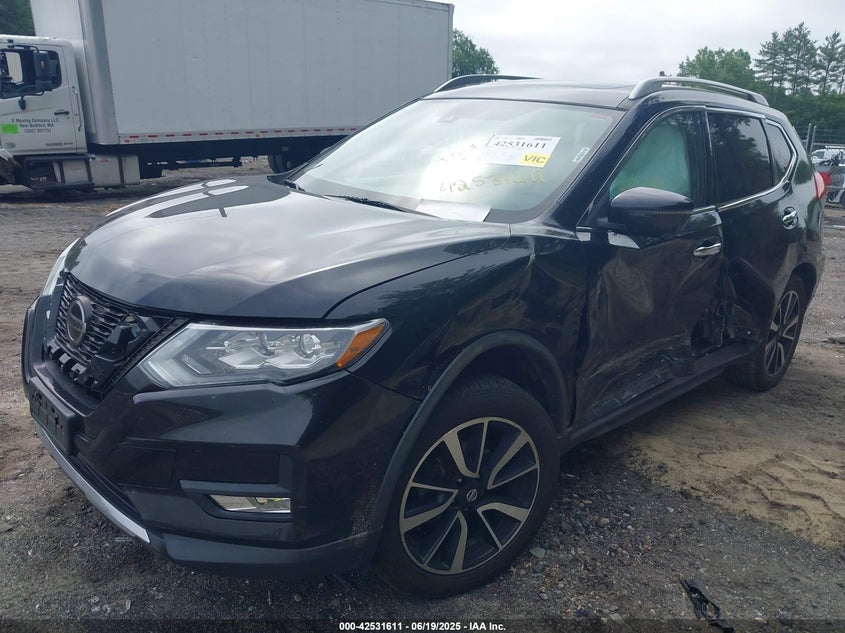 2018 Nissan Rogue VIN JN8AT2MVXJW346315 IAAI salvage auction — SIDE, Salvage Title, sold $3,350 on 2026-07-08 (photo 2)