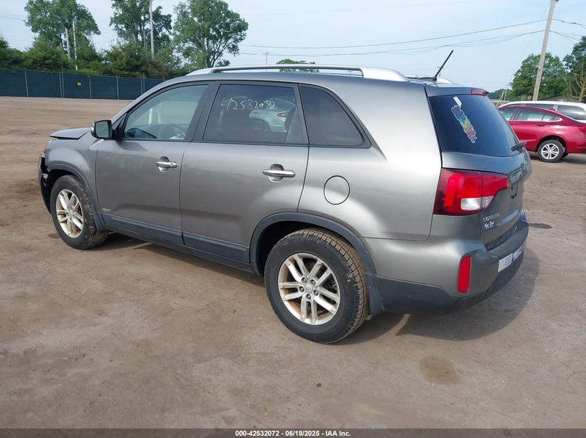 2014 Kia Sorento VIN 5XYKTDA71EG446842 IAAI salvage auction — FRONT END, Salvage (Indiana), sold $825 on 2026-07-28 (photo 3)