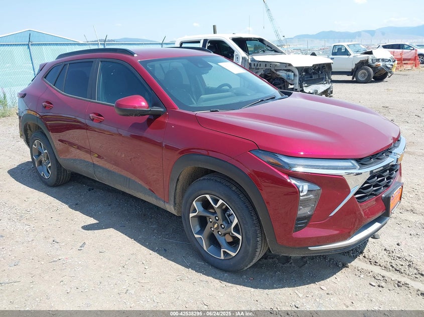 2025 Chevrolet Trax VIN KL77LHEPXSC247132 IAAI salvage auction — REAR END, Salvage (Montana), sold $6,400 on 2026-07-22 (photo 1)