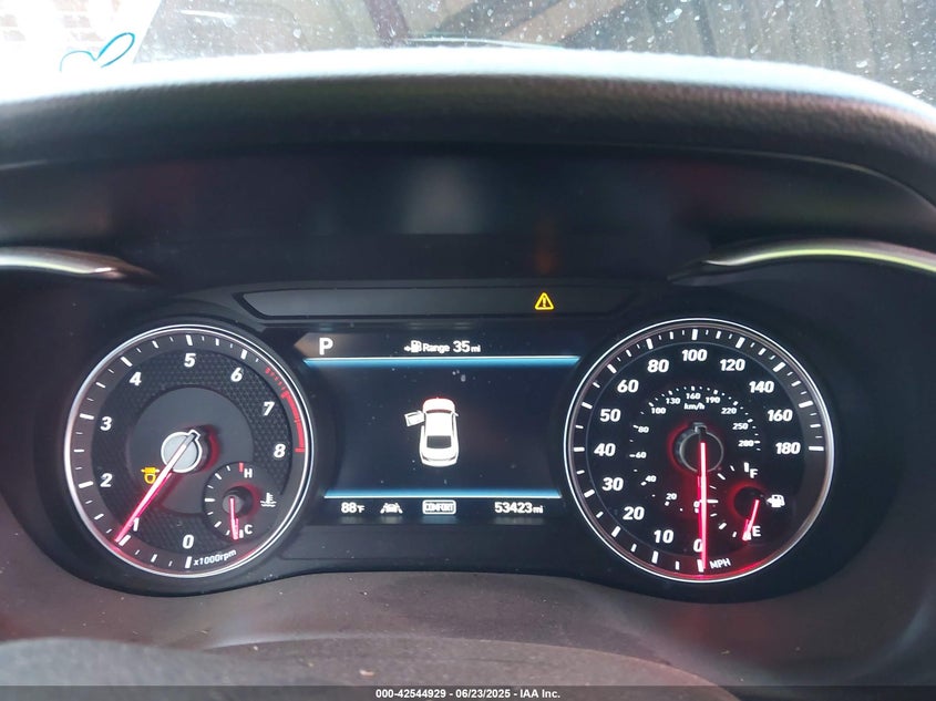 2019 Genesis G70 VIN KMTG34LEXKU033184 IAAI salvage auction — FRONT & REAR, Salvage Title, sold $4,250 on 2026-07-21 (photo 7)