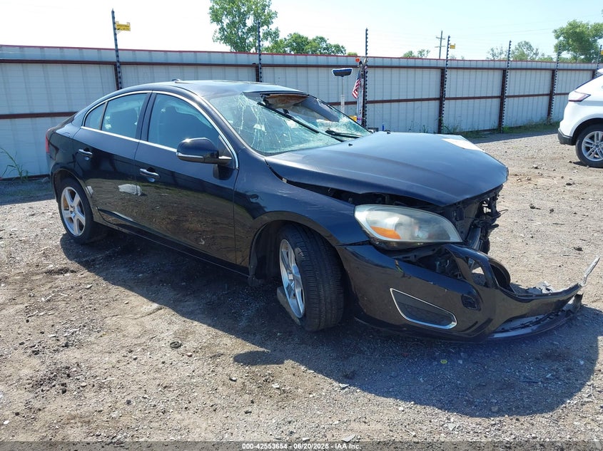 2012 Volvo S60 VIN YV1622FSXC2145297 IAAI salvage auction — SIDE, Clear (Oklahoma), sold $250 on 2026-07-31 (photo 1)