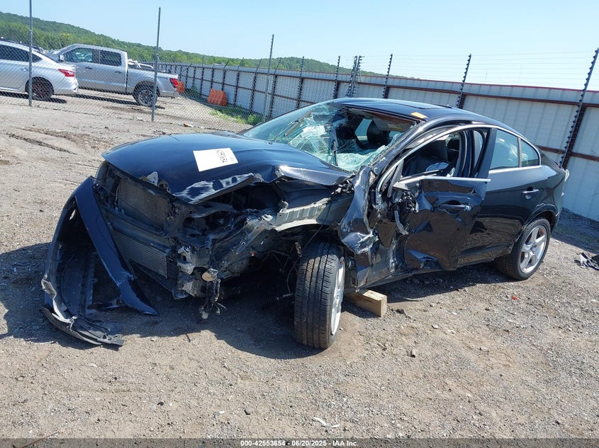 2012 Volvo S60 VIN YV1622FSXC2145297 IAAI salvage auction — SIDE, Clear (Oklahoma), sold $250 on 2026-07-31 (photo 2)