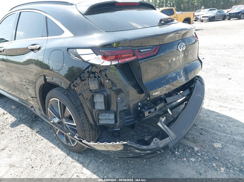2022 Infiniti Qx55 VIN 3PCAJ5K36NF100506 IAAI salvage auction — REAR END, Salvage (Virginia), sold $8,500 on 2026-07-30 (photo 6)