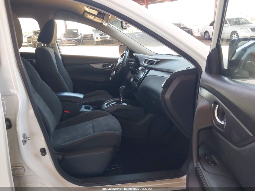 2016 Nissan Rogue VIN KNMAT2MV7GP724153 IAAI salvage auction — LEFT FRONT, Salvage (Arizona), sold $1,350 on 2026-08-02 (photo 5)