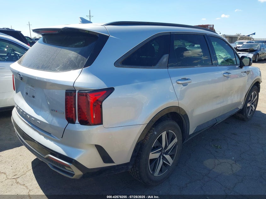 2021 Kia Sorento VIN 5XYRH4LFXMG012700 IAAI salvage auction — FRONT END, Salvage (Texas), sold $3,000 on 2026-07-14 (photo 4)