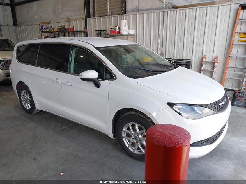 2023 Chrysler Voyager VIN 2C4RC1CG6PR525139 IAAI salvage auction — FRONT END, Enterprise Vehicles Clear Only (Florida), sold $12,600 on 2026-07-15 (photo 1)